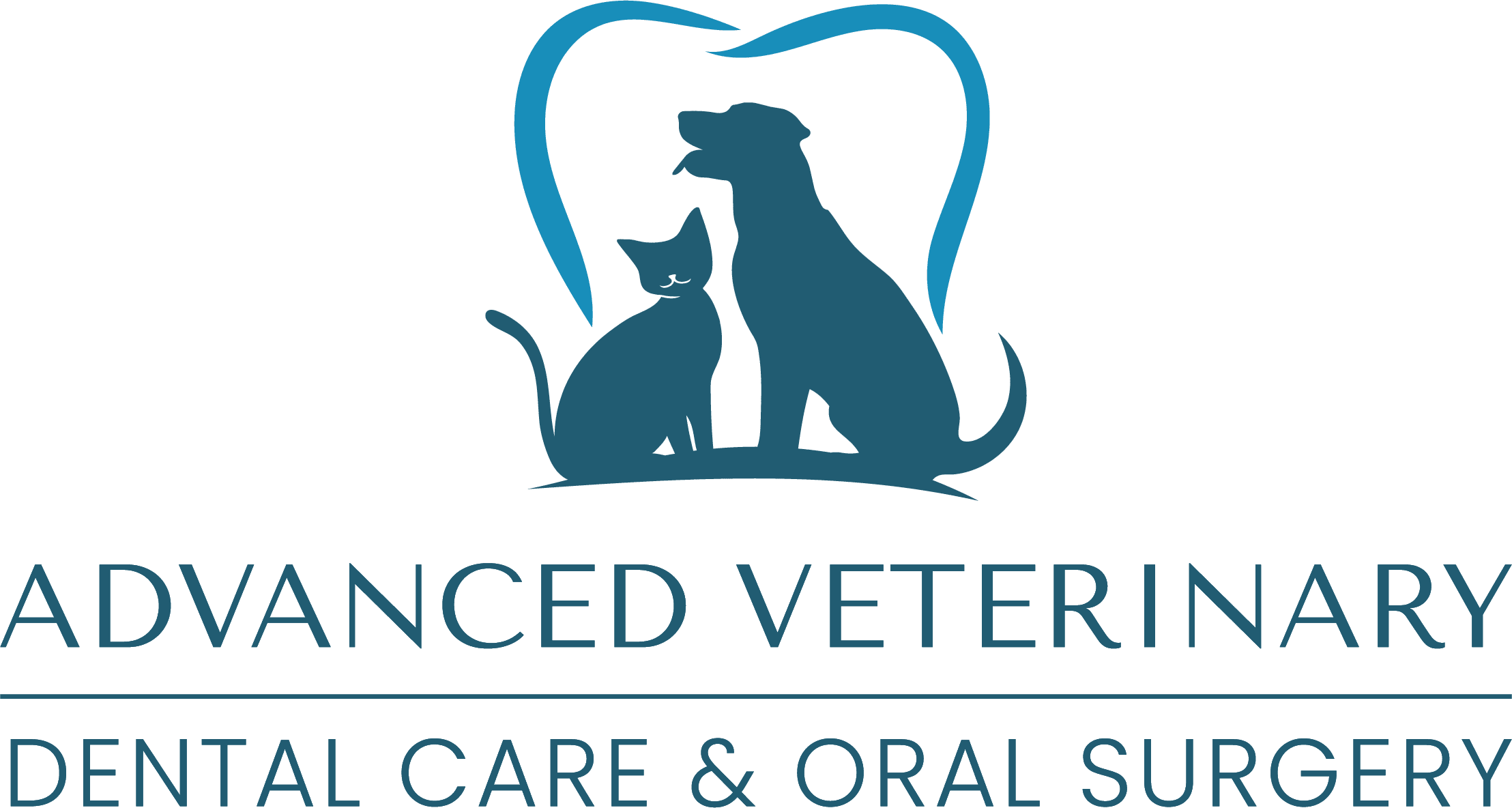 logo for advanced veterinary dental care & oral surgery